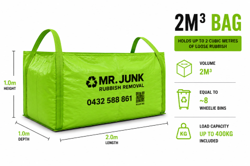 medium skip bag display photo